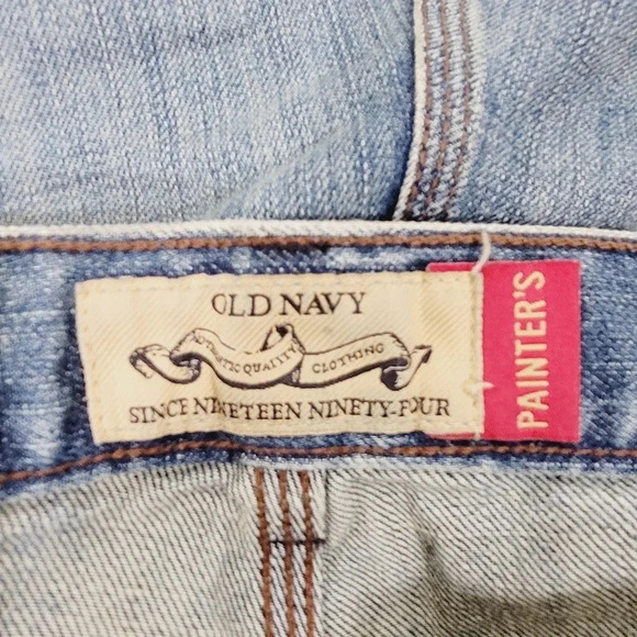 42X30‎ OLD NAVY PAINTERS Jean Vintage Men's Carpenter Jeans - Picture 5 of 8